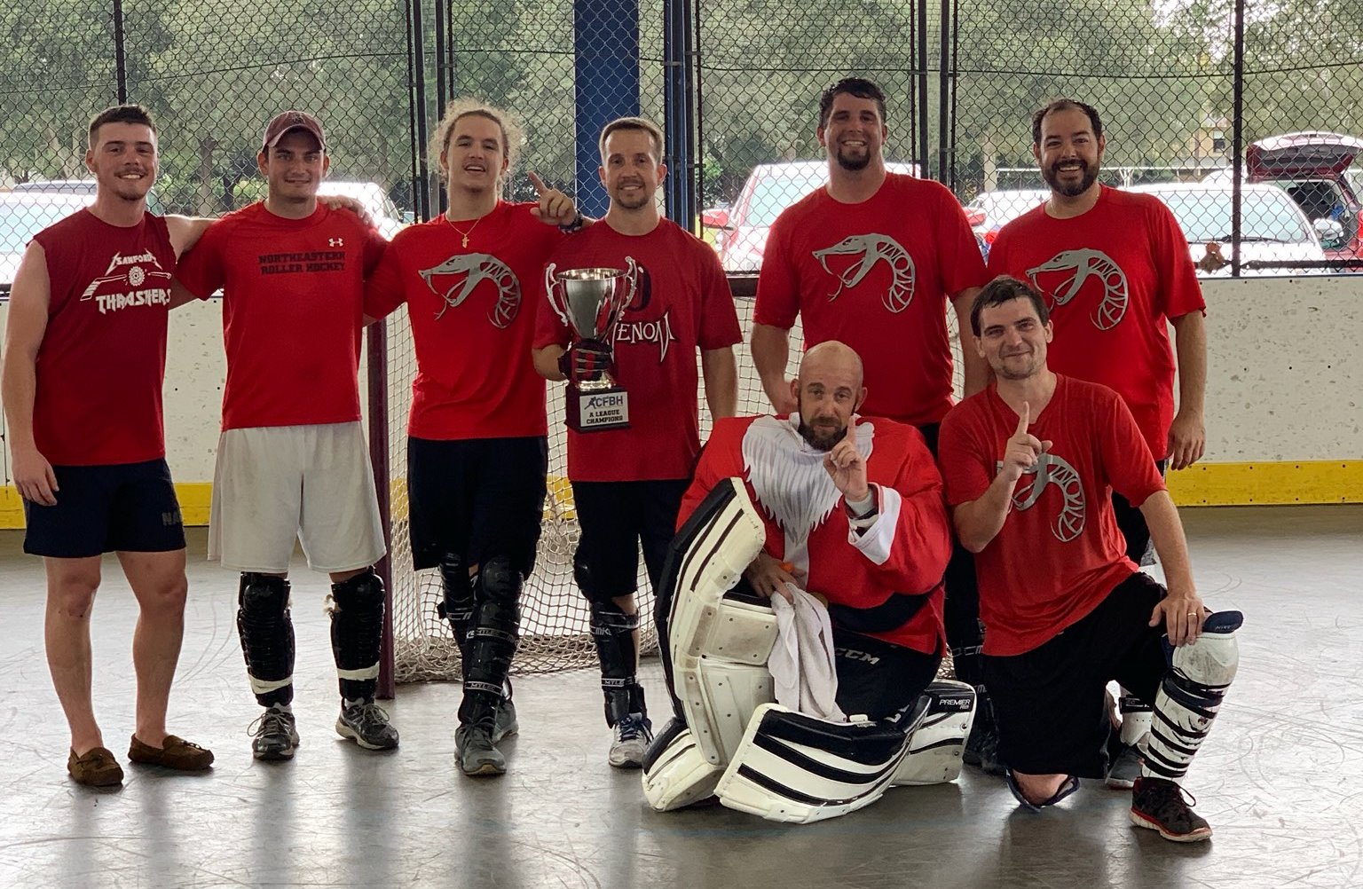 Central Florida Ball Hockey A Division Fall 2018 Champions Flagler Venom