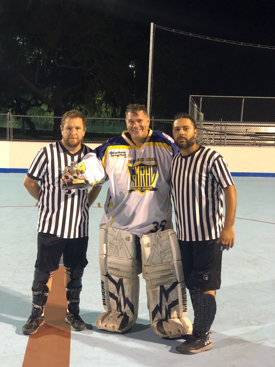 Central Florida Ball Hockey B Division Spring 2019 Most Valuable Goalie (MVG)