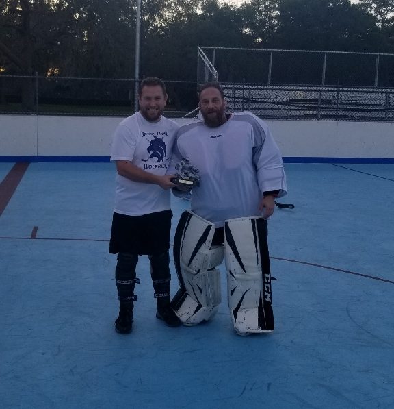 Central Florida Ball Hockey A Division Spring 2019 Most Valuable Goalie (MVG)