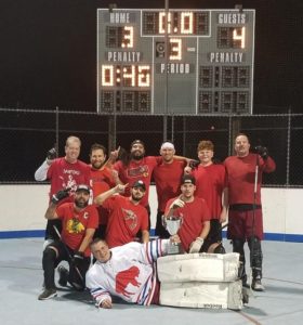 Central Florida Ball Hockey B Division Fall 2020 Champions - Sanford Thrashers