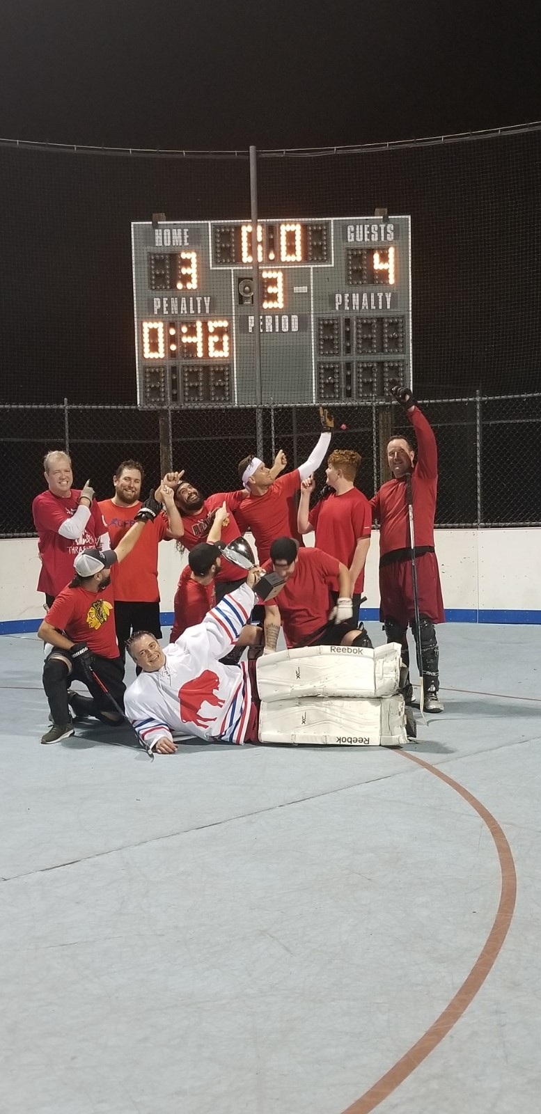 Central Florida Ball Hockey B Division Fall 2020 Champions - Sanford Thrashers 1