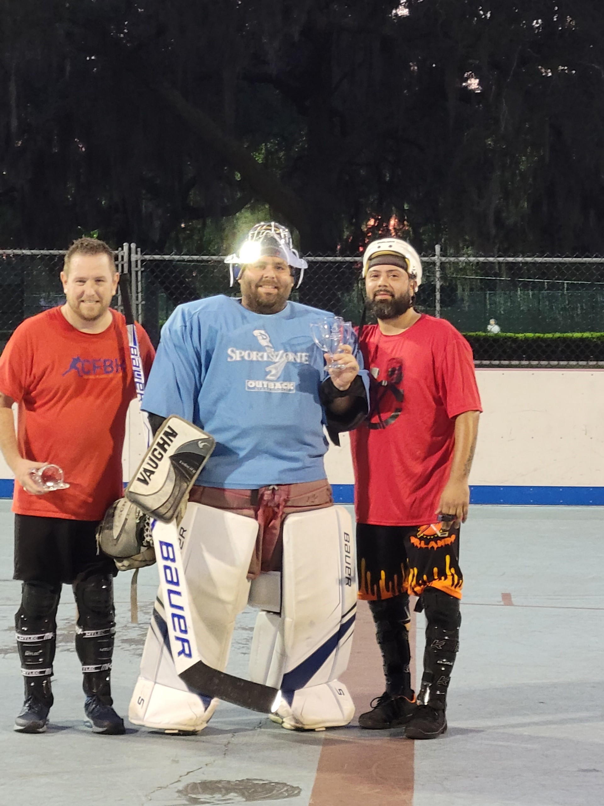 Central Florida Ball Hockey B Division Spring 2021 Most Valuable Goalie (MVG)