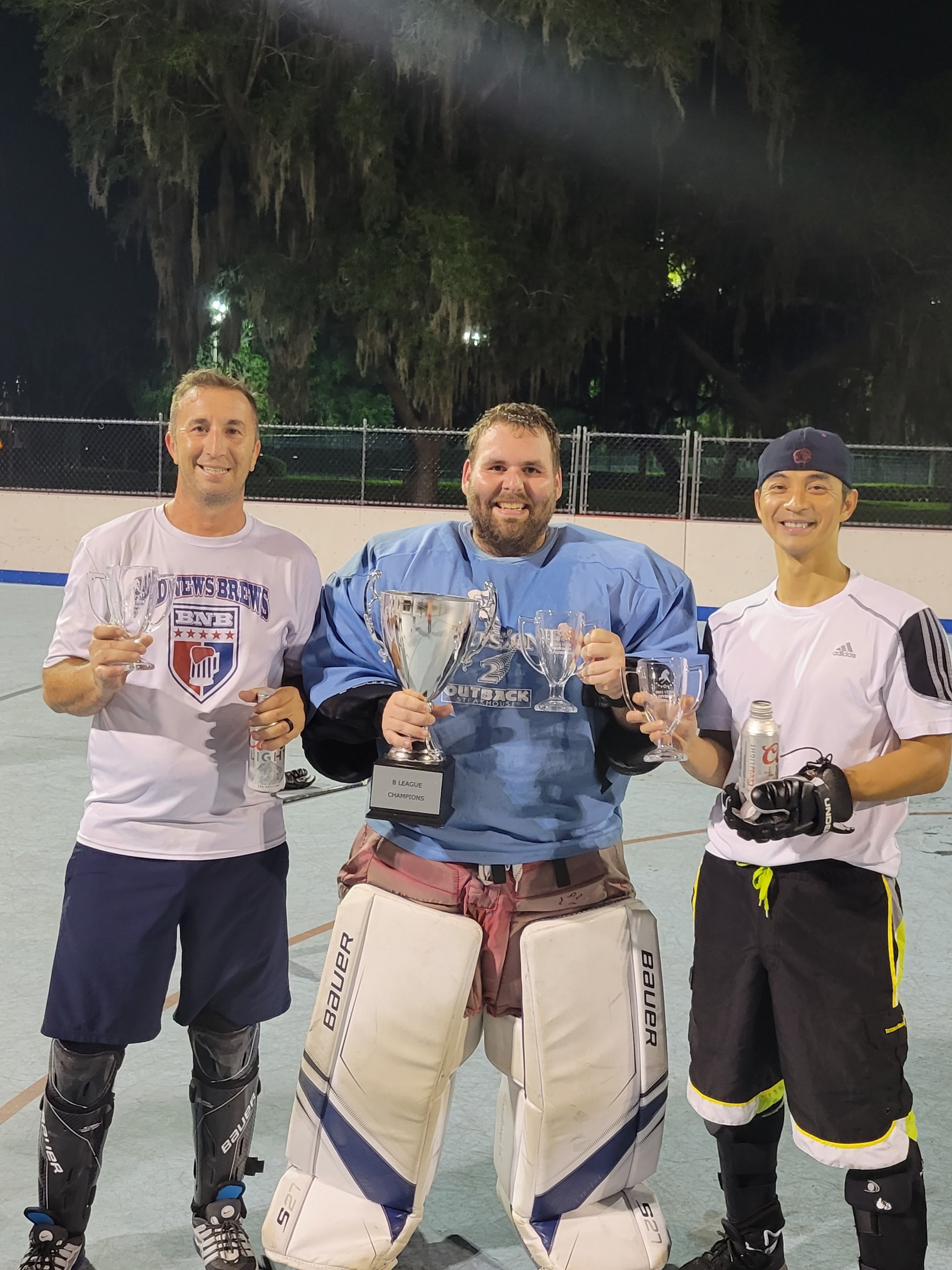 Central Florida Ball Hockey B Division Spring 2021 MVP, MVD & MVG