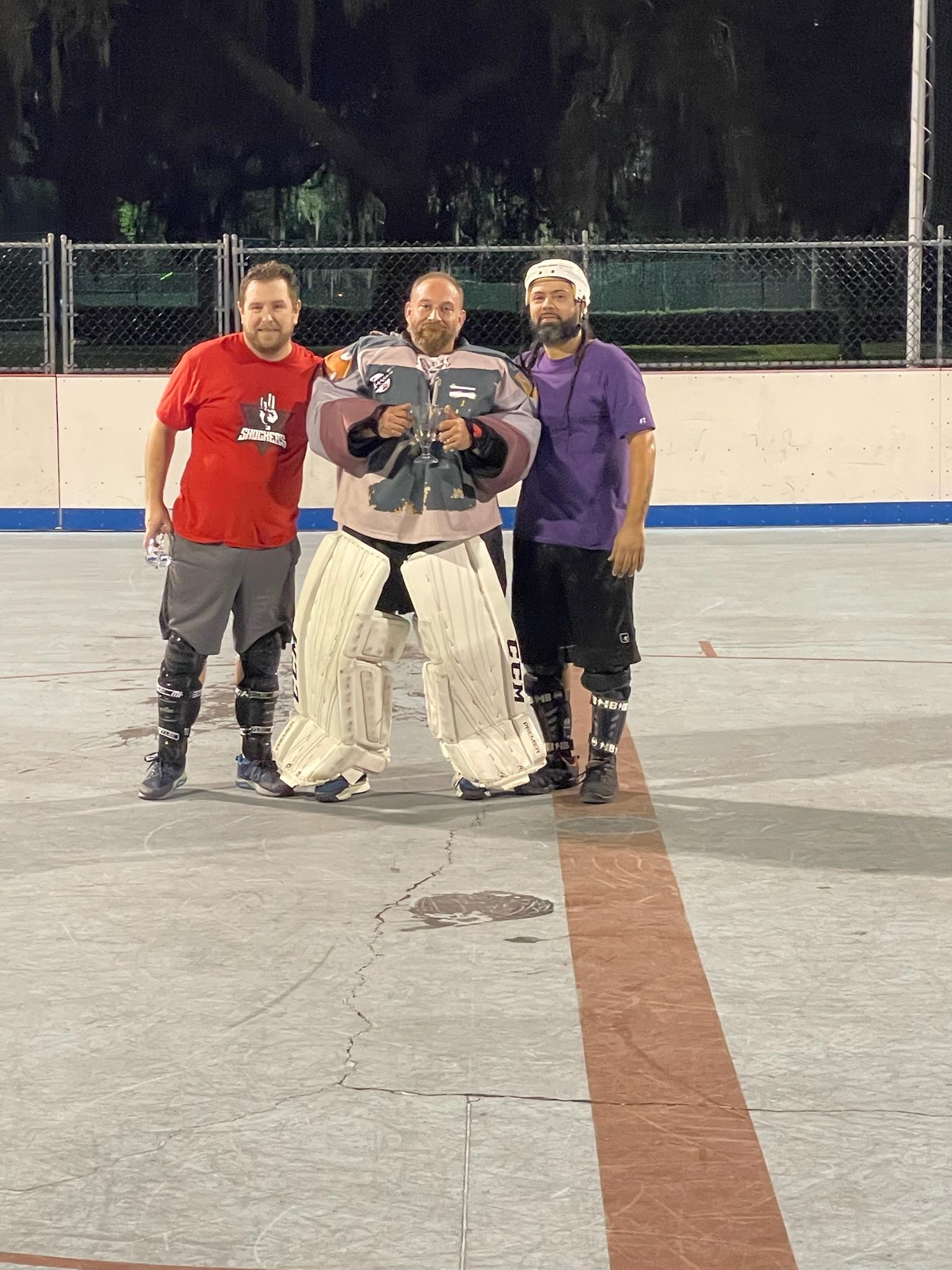 Central Florida Ball Hockey - Wednesday Night Division Fall 2021 - Most Valuable Goalie (MVG)